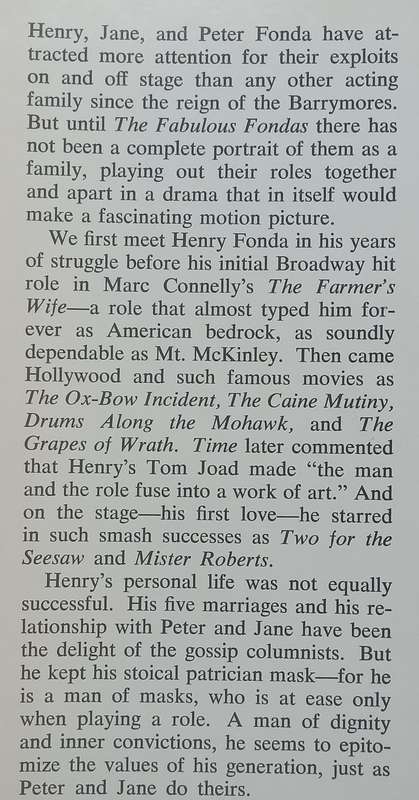 The Fabulous Fondas: An Inside Look at Americas First Theatrical Family | James Brough