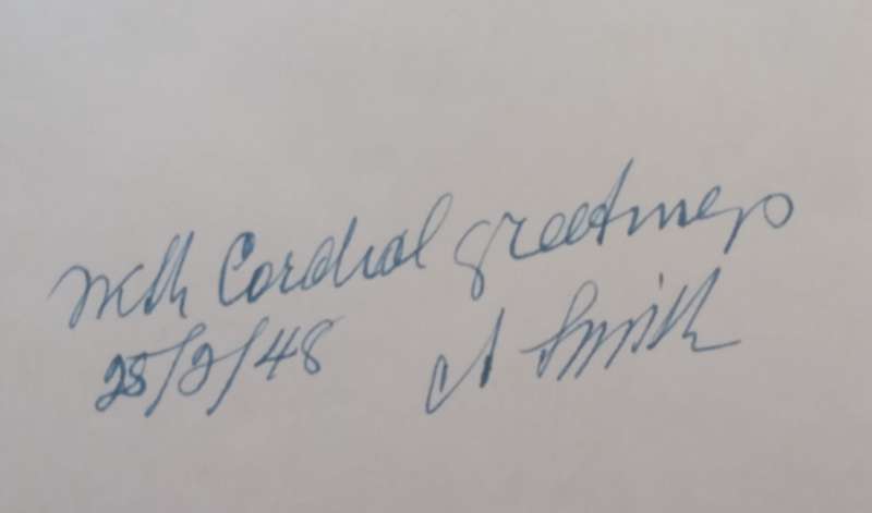 In the Beginning (Inscribed by Author) | A. Smith