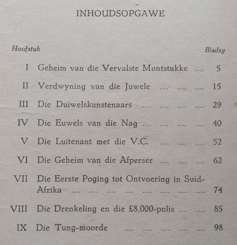 Abraham Cilleirs, Baasspeurder (Afrikaans) | Johann van der Post