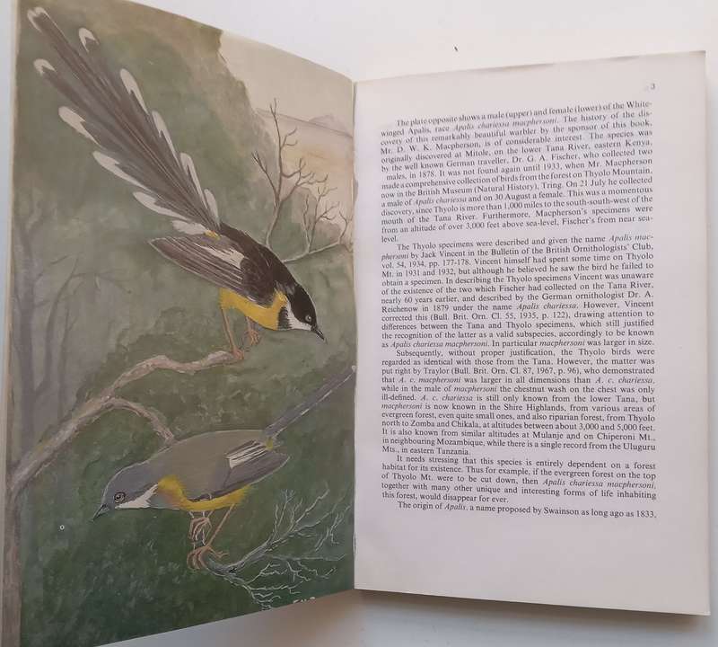 The Birds of Malawi | C. W. Benson & F. M. Benson