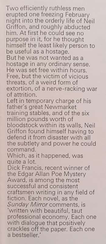 Bonecrack (Hardcover) | Dick Francis