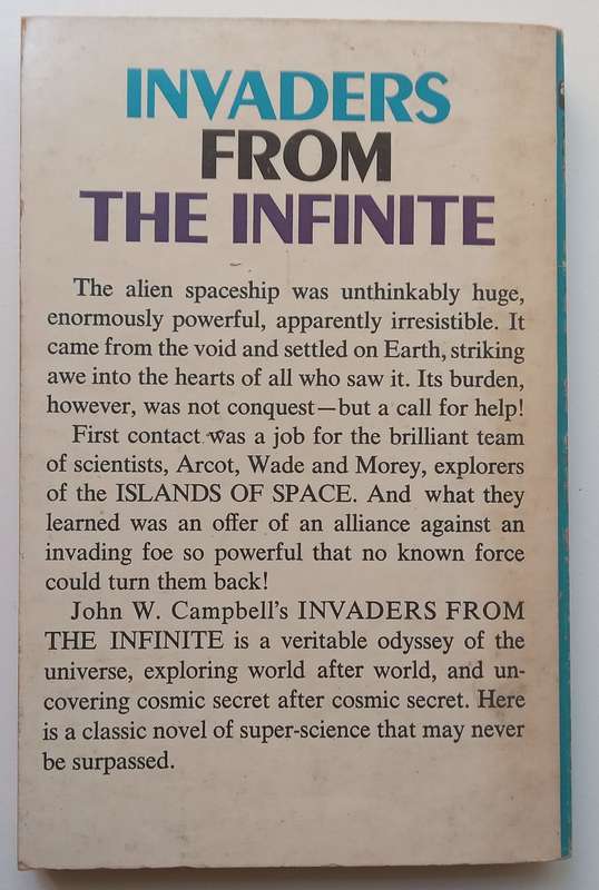 Invaders from the Infinite | John W. Campbell