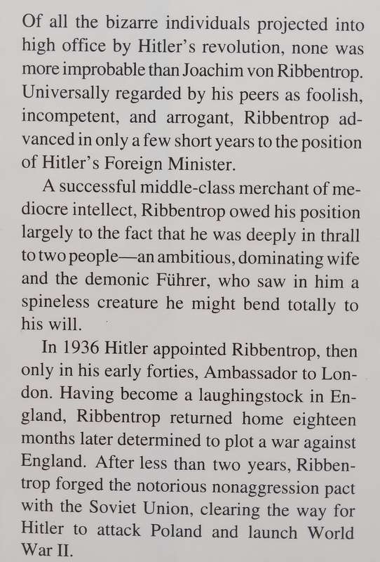 Ribbentrop: A Biography | Michael Bloch