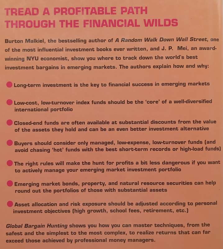 Global Bargain Hunting: The Investors Guide to Big Profits in Emerging Markets | Burton Malkie...