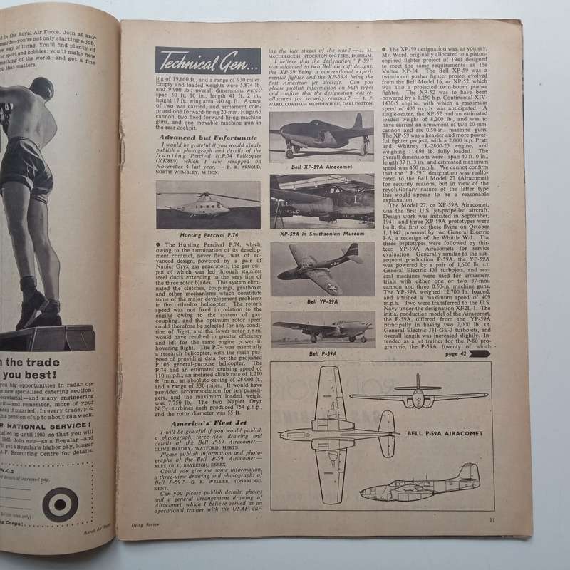 Royal Air Force Flying Review (September 1958)
