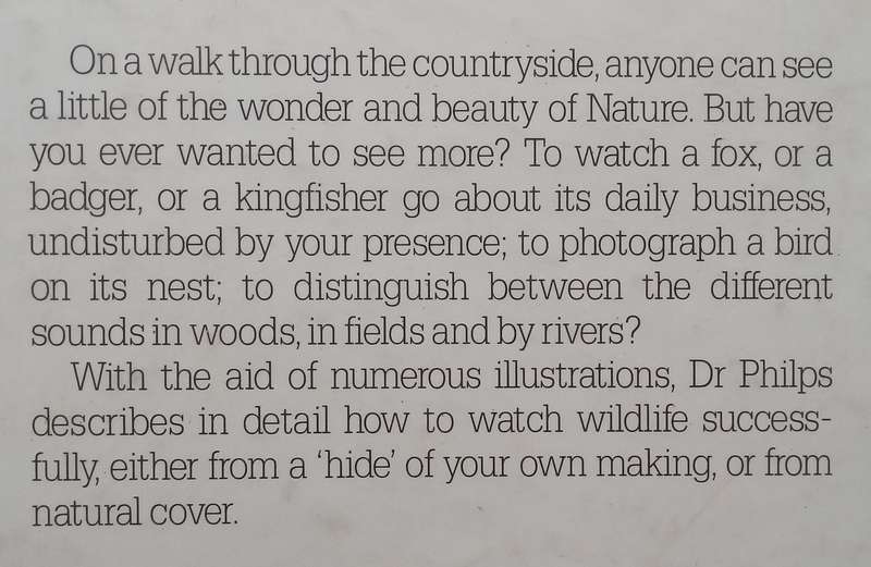 Watching Wildlife (Illustrated Teach Yourself Series) | Richard Philps