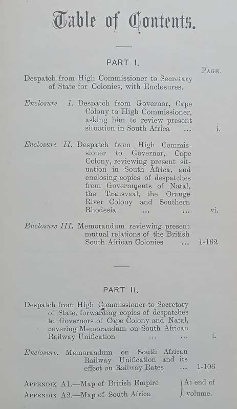 A Review of the Present Mutual Relations of the British South African Colonies