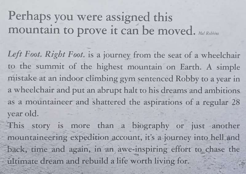 Left Foot Right Foot: A Story About Falling Down and Getting Up (Inscribed by Author) | Robby Koj...