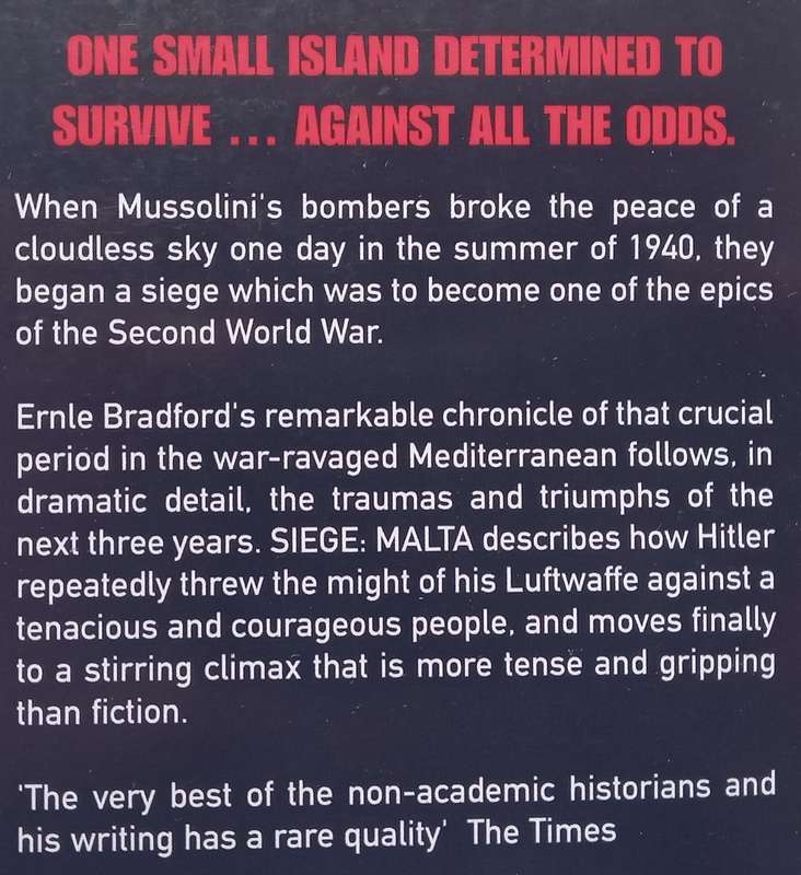 Siege: Malta, 1940-1943 | Ernle Bradford