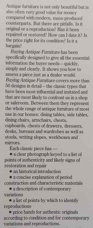 Buying Antique Furniture | Rachel Feild