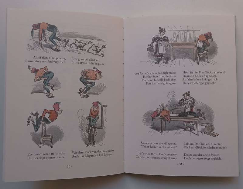 Max and Moritz: A Story of Two Bad Boys in Seven Tricks (English/German Text) | Wilhelm Busch