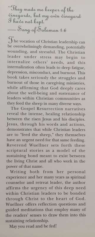Feed My Shepherds: Spiritual Healing and Renewal for Those in Christian Leadership | Flora Slosso...
