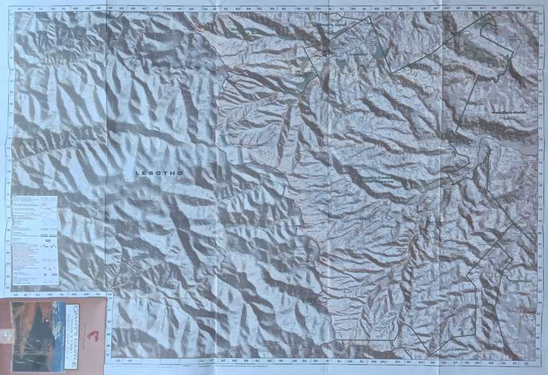 Giants Castle: Monks Cowl, Hiking Map No. 3