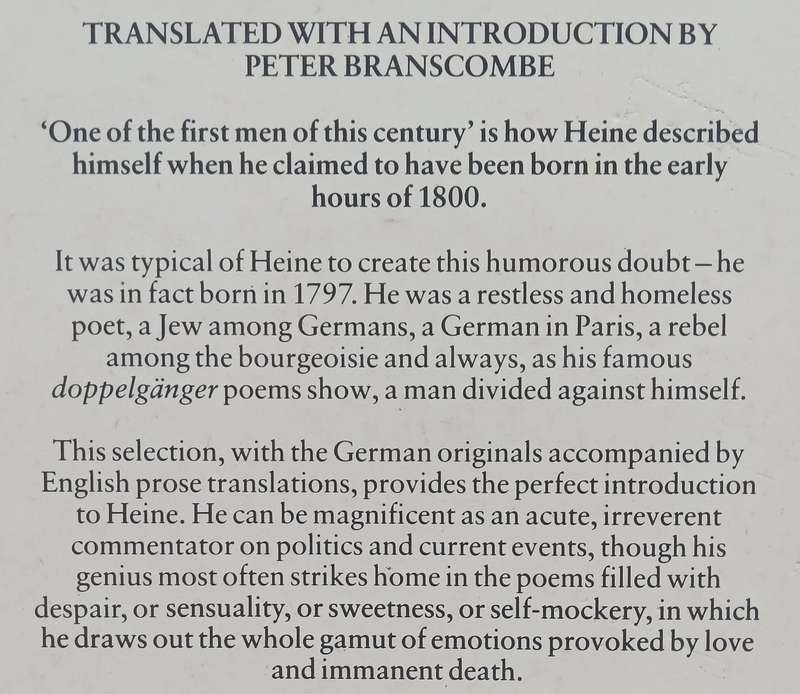 Selected Verse | Heinrich Heine
