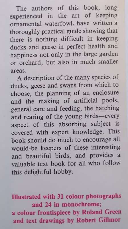 Ornamental Waterfowl: A Guide to their Care and Breeding | A. A. Johnson & W. H. Payn