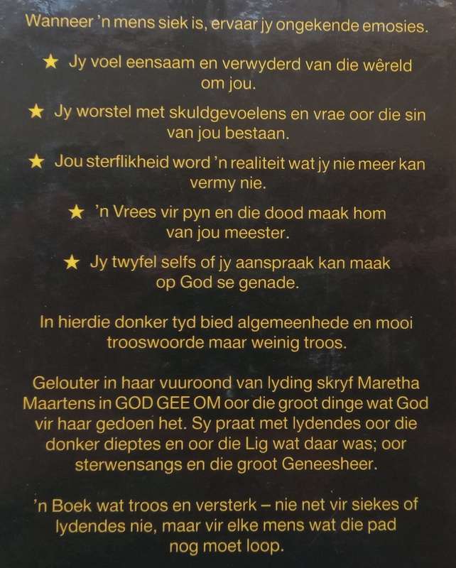 God Gee Om (Afrikaans) | Maretha Maartens