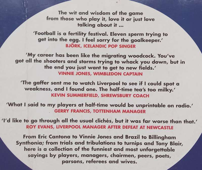 The Umbro Book of Football Quotations | Peter Ball & Phil Shaw