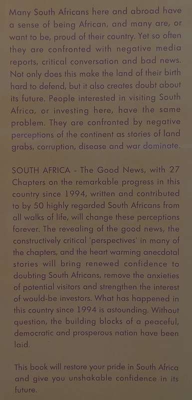 South Africa: The Good News | Brett Bowes & Steuart Pennington (Eds.)