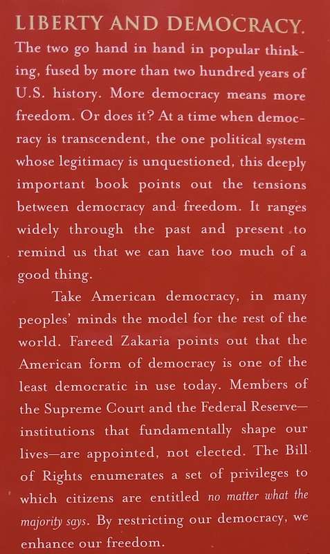 The Future of Freedom: Liberal Democracy at Home and Abroad | Fareed Zakaria