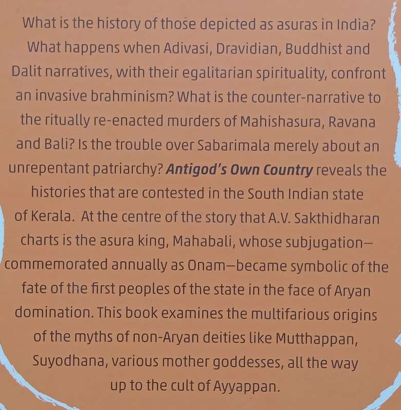 Antigods Own Country: A Short History of Brahminical Colonisation of Kerala | A. V. Sakthidharan