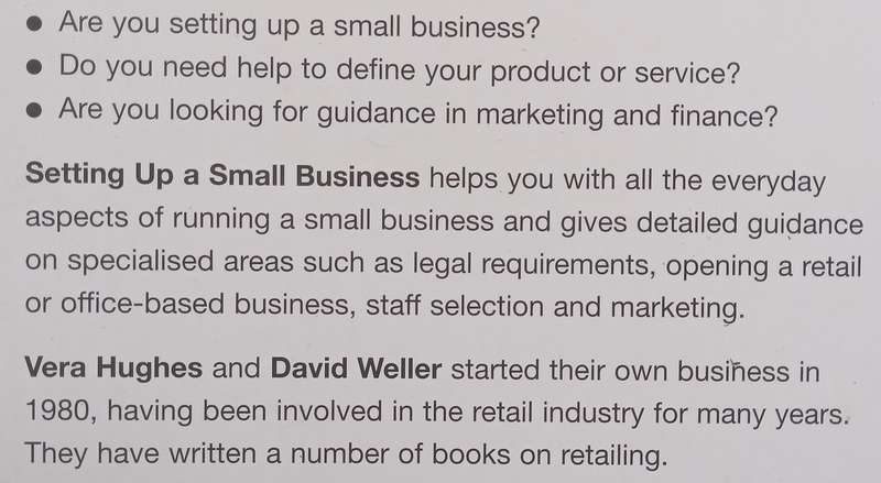 Setting Up a Small Business (Teach Yourself Book) | Vera Hughes & David Weller