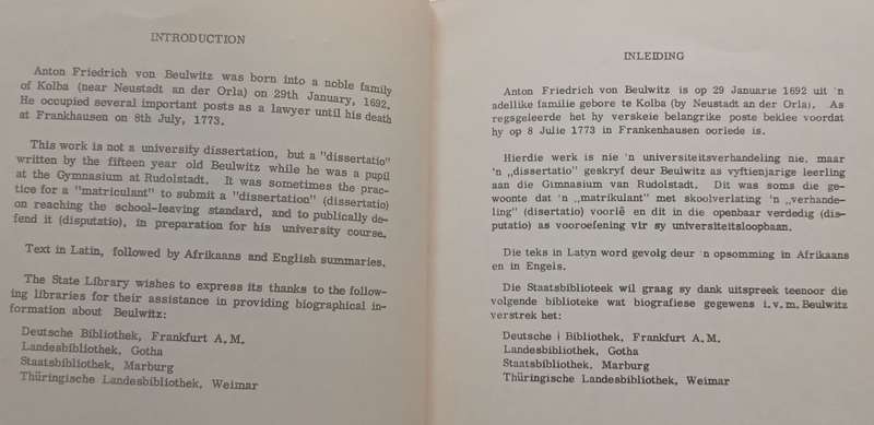 Dissertatio Historico-Geographica de Caffaribus (Facsimile Reprint) | Joh. Ernst Muller