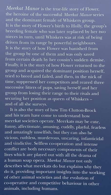 Meerkat Manor: Flower of the Kalahari | Tim Clutton-Brock