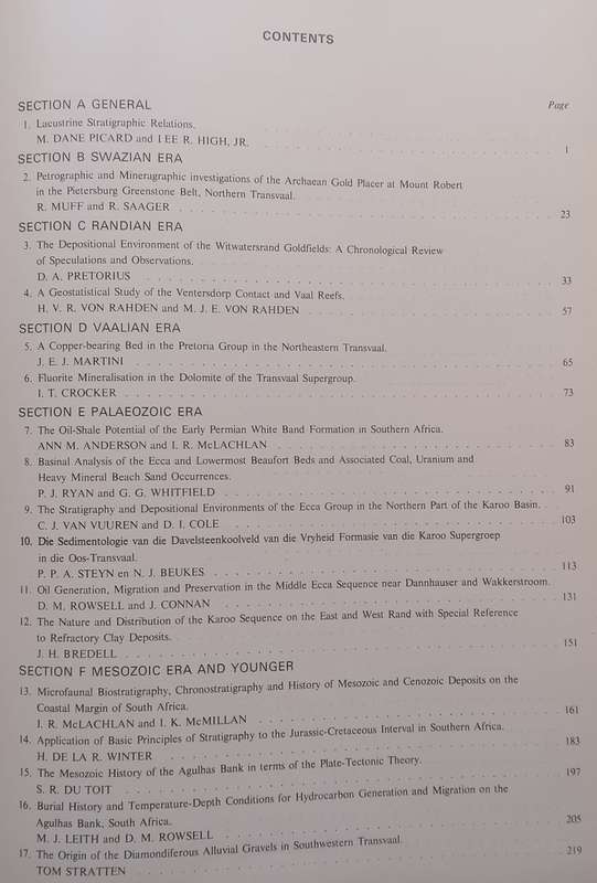 Some Sedimentary Basins and Associated Ore Deposits of South Africa | Ann M. Anderson & W. J. van...