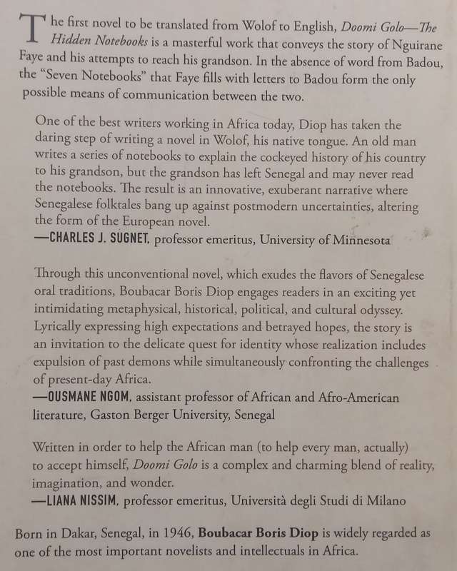 Doomi Golo: The Hidden Notebooks (Possibly Inscribed by Lead Translator Vera Wulfing-Leckie) | Bo...