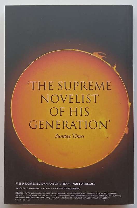 Solar (Proof Copy) | Ian McEwan