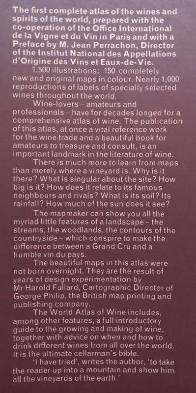 The World Atlas of Wine (With Small Loosely Inserted Chart) | Hugh Johnson