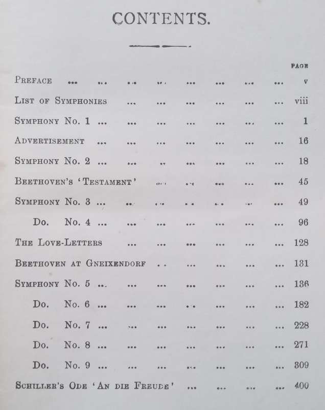 Beethoven and His Nine Symphonies | George Grove
