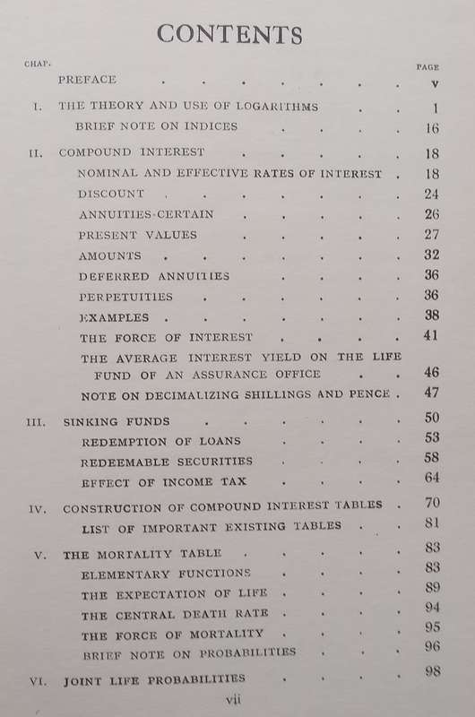 The Elements of Actuarial Science | R. E. Underwood