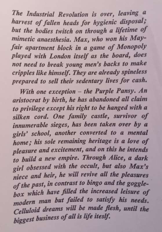 The Purple Pansy (First Edition, 1966) | Tom Chetwyn