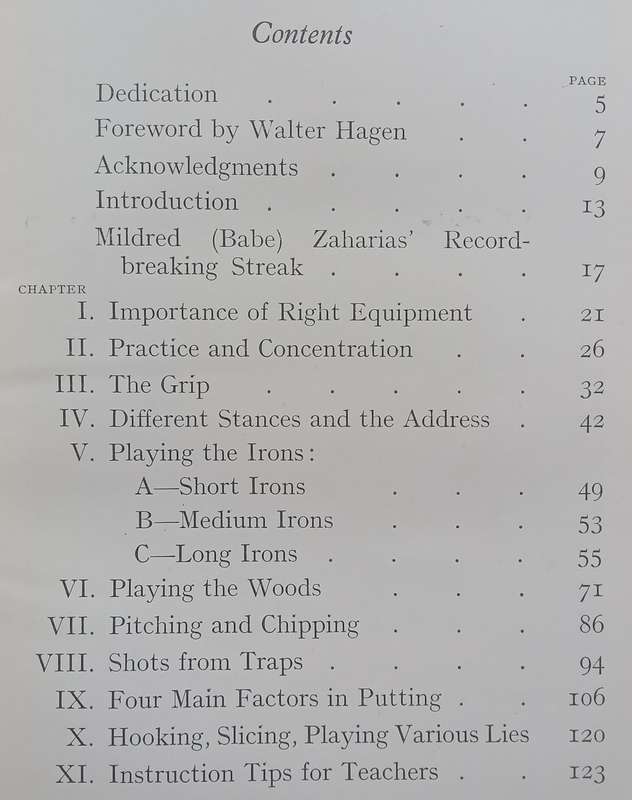Championship Golf (First Edition, 1949) | Mildred Didrikson Zaharias