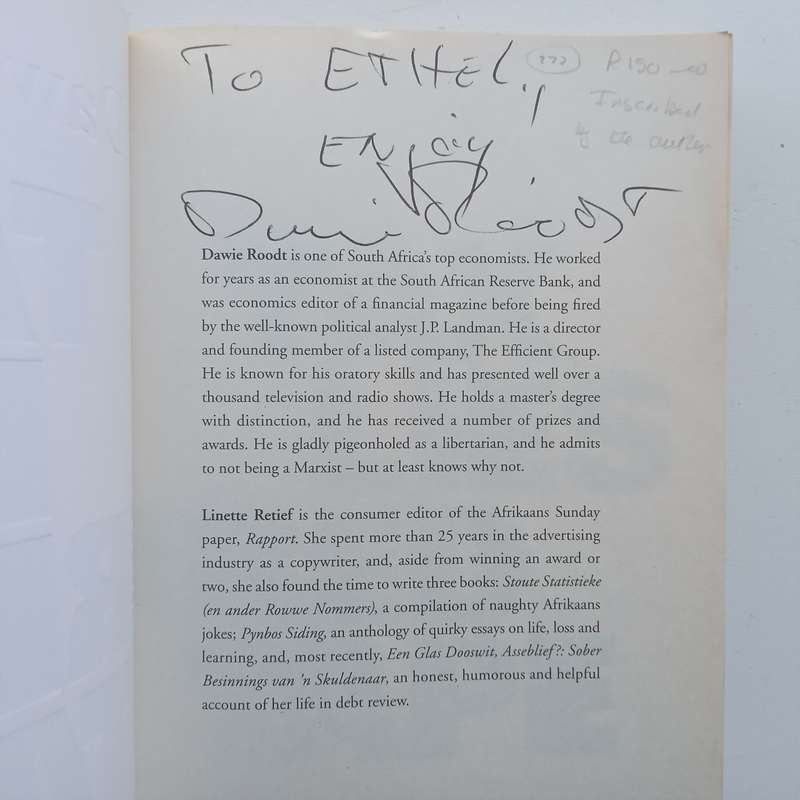 Sex, Lies and Red Tape (Inscribed by Author) | Dawie Roodt & Linette Retief