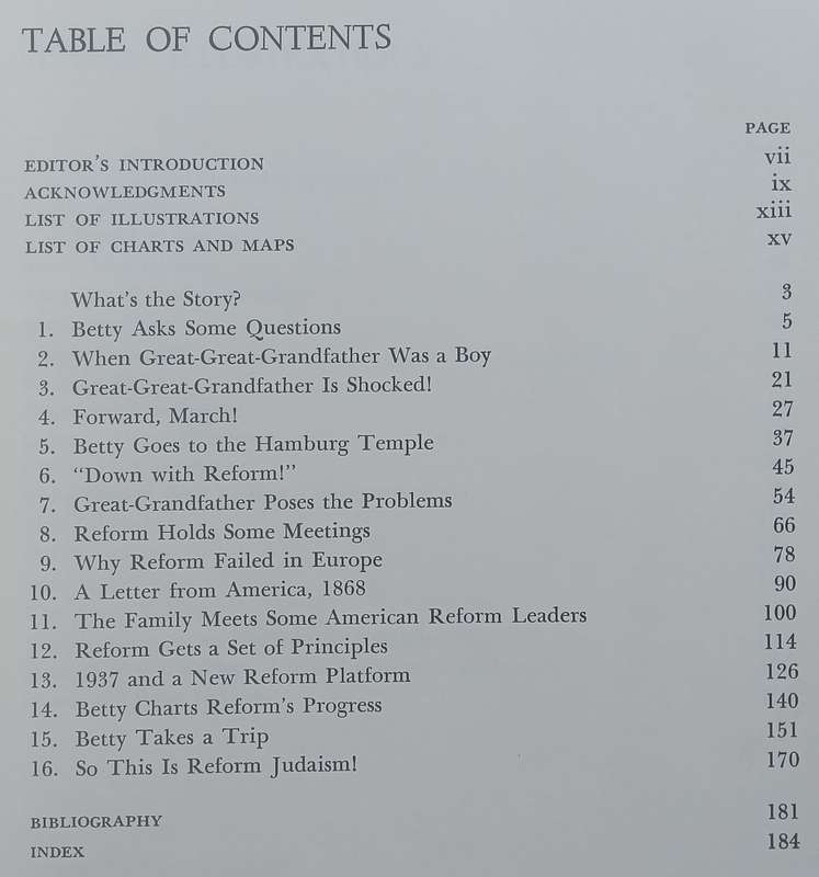 The Story of Reform Judaism (With Loosely Inserted Beit Emanuel Pamphlet) | Rabbi Sylvan D. Schwa...