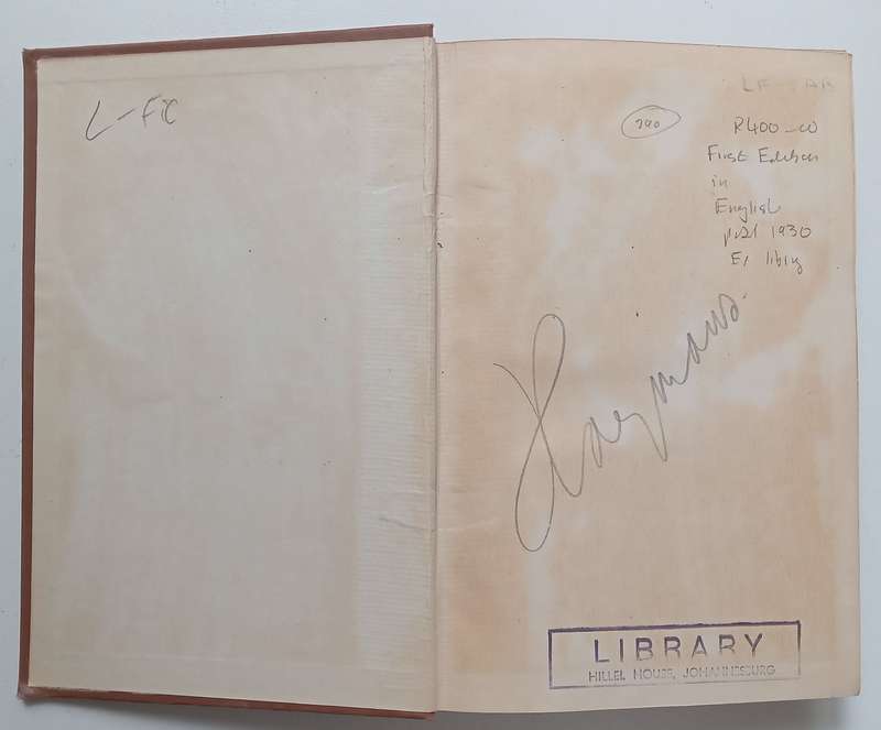 Samson the Nazarite (First Edition in English, 1930) | Vladimir Jabotinsky