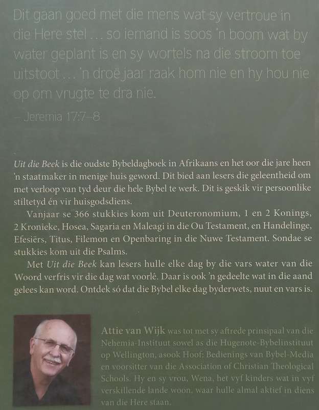 Uit die Beek 2012 (Afrikaans) | Attie van Wijk