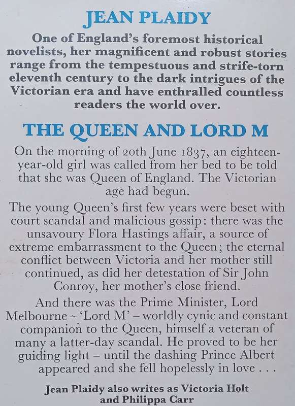 The Queen and Lord M. (Third Book in the Victorian Saga) | Jean Plaidy