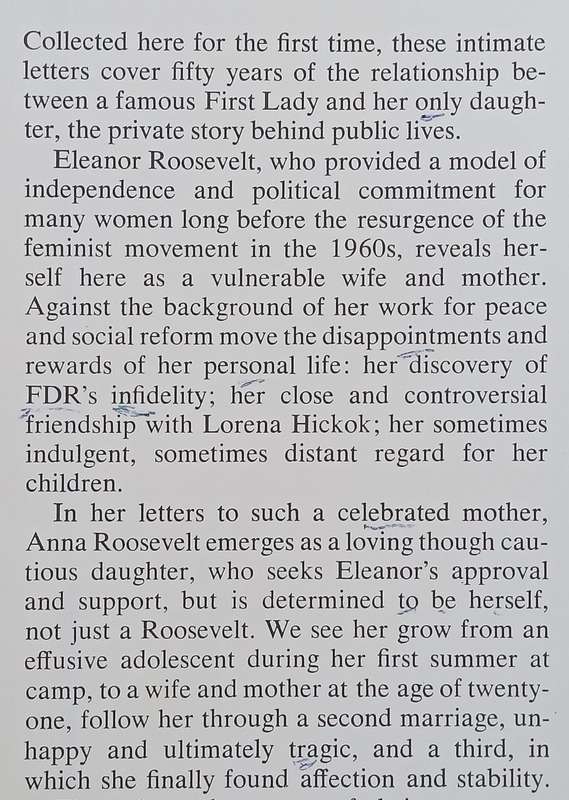 Mother & Daughter: The Letters of Eleanor & Anna Roosevelt | Bernard Asbell