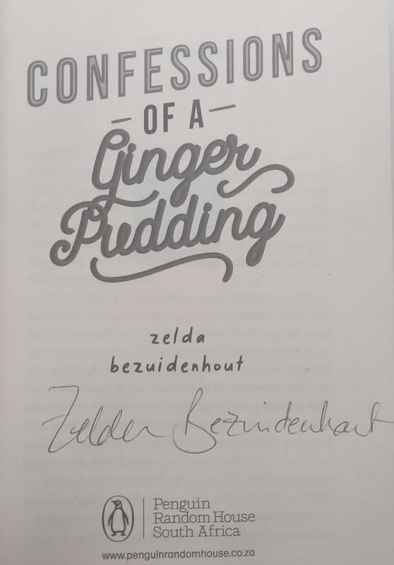 Confessions of a Ginger Pudding (Signed by Author) | Zelda Bezuidenhout