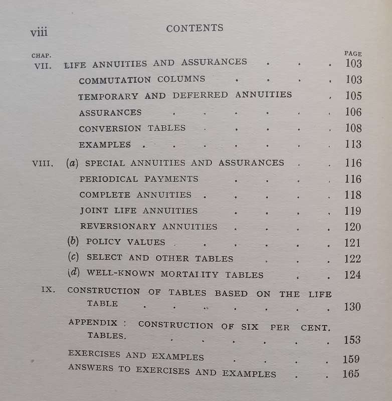 The Elements of Actuarial Science | R. E. Underwood