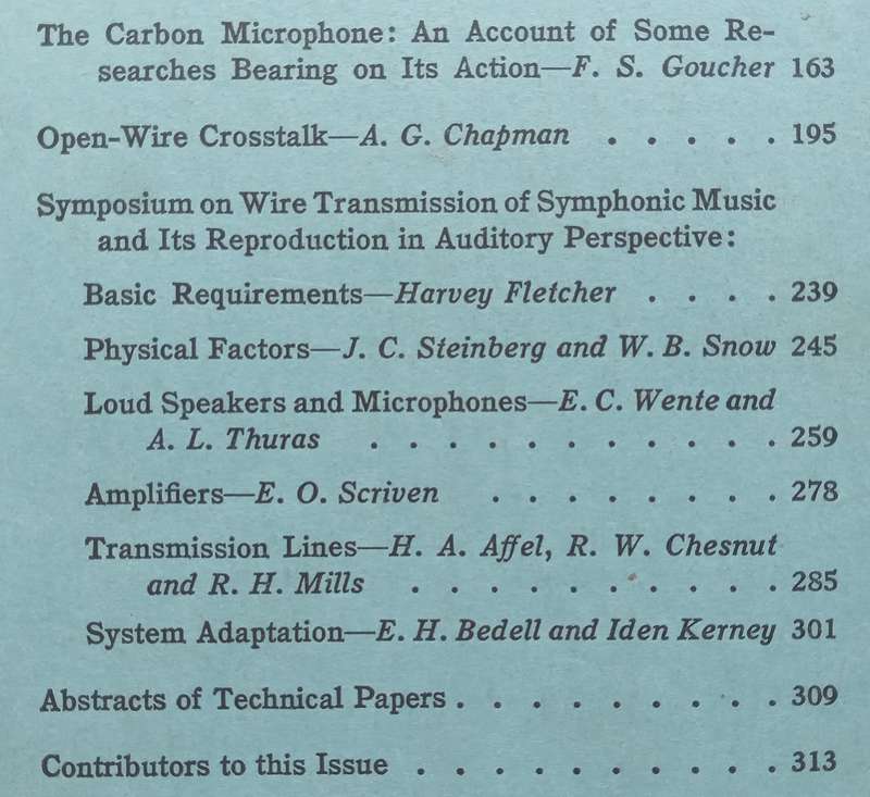 The Bell System Technical Journal (Vol. 13, No. 2, April 1934)