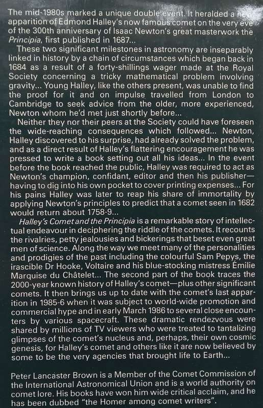 Halleys Comet & the Principia | Peter Lancaster Brown