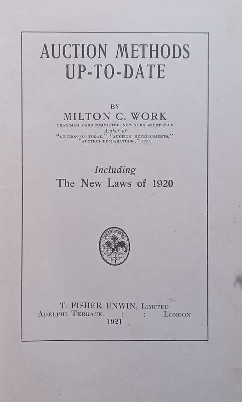 Auction Methods Up-to-Date (Including the New Laws of 1920) | Milton C. Work