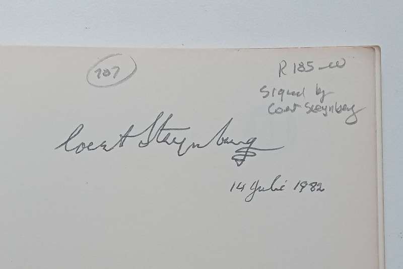 Coert Steynberg (Signed by the artist Coert Steynberg, Afrikaans Text) | Edgar C. L. Bosman