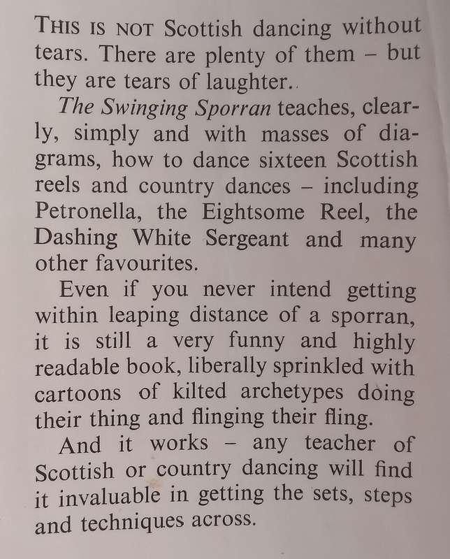 The Swinging Sporran: A Lighthearted Guide to the Basic Steps of Scottish Reels and Country Dance...