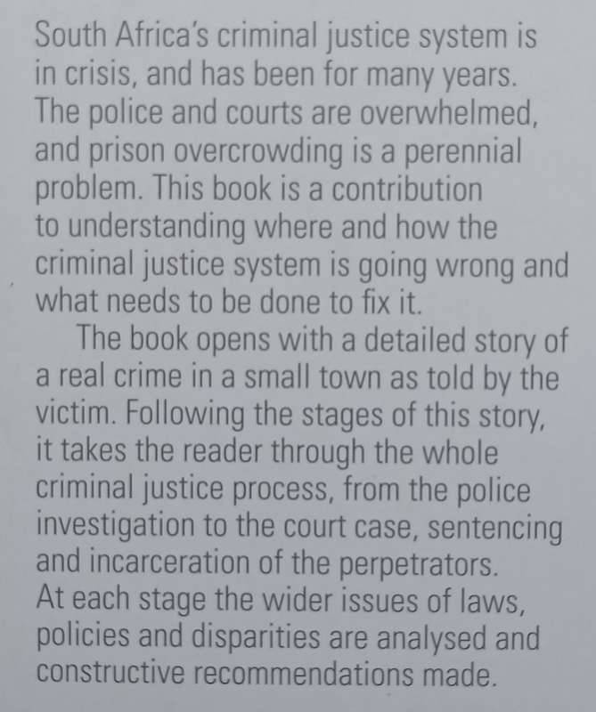 Criminal (In)Justice in South Africa: A Civil Society Perspective | Chandre Gould (Ed.)