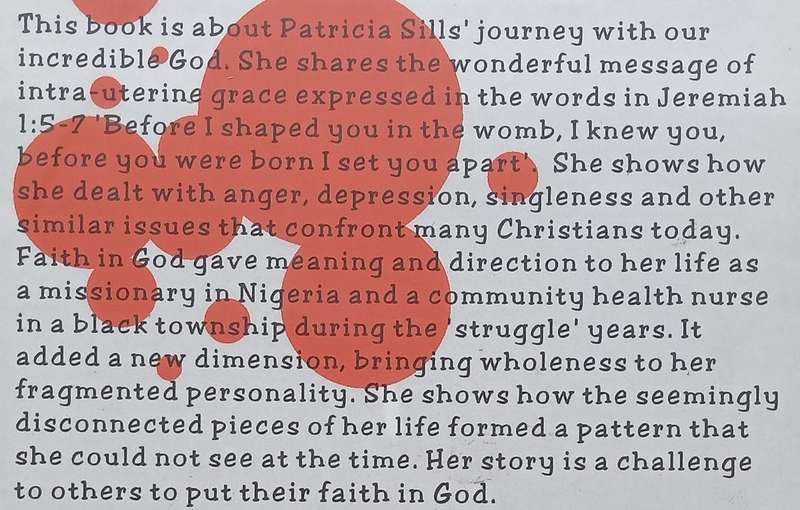 Just Me  Just God (Inscribed by Author) | Patricia O. Sills